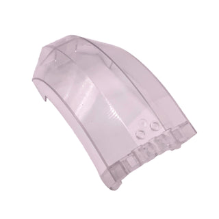 Windscreen 12 x 6 x 6 Curved, Part# 41881 Part LEGO® Trans-Clear Very Good