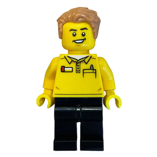 LEGO Brand Store Employee, Hair Swept Left Tousled, tls099