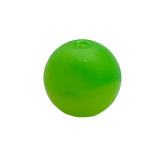 Ball, Zamor Sphere with Marbled Trans-Bright Green Pattern, Part# 54821pb05 Part LEGO® Bright Green