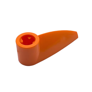 Bionicle 1x3 Tooth with Axle Hole, Part# x346 Part LEGO® Orange