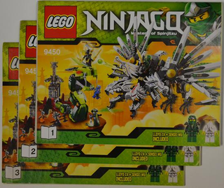 9450-Epic Dragon Battle - INSTRUCTIONS ONLY Instructions LEGO®