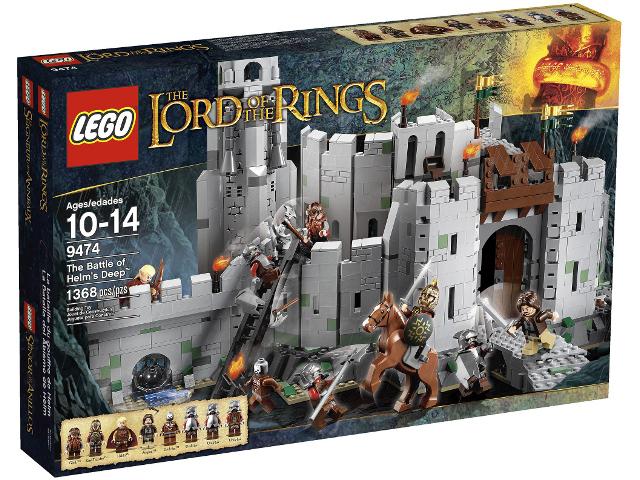 9474 - The Battle of Helm's Deep - EMPTY BOX ONLY – United Brick Co®