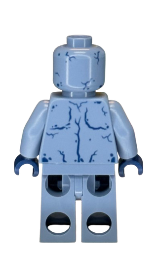 Stone Stomper - Small Dark Blue Cracks on Chest and Legs, Closed Mouth, nex096 Minifigure LEGO®