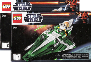 9498-Saesee Tiin's Jedi Starfighter - INSTRUCTIONS ONLY