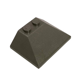 Slope 45 3x4 Double / 33, Part# 4861 Part LEGO® Dark Gray