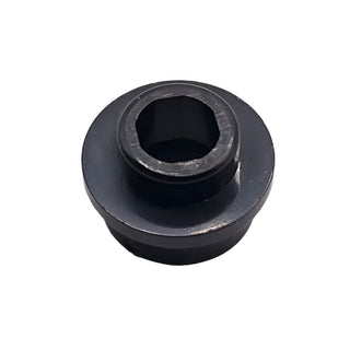 Plate, Round 1x1 with Open Stud, Part# 85861 Part LEGO® Black