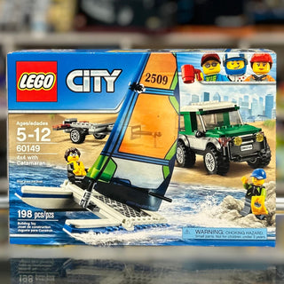 4×4 with Catamaran, 60149 LEGO® City Set Building Kit LEGO®