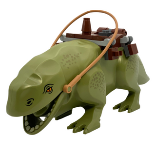 LEGO® Dewback, Claws and Short Tail Pattern 2 - Star Wars, 16875pb02c01 LEGO® Animals LEGO® With Saddle
