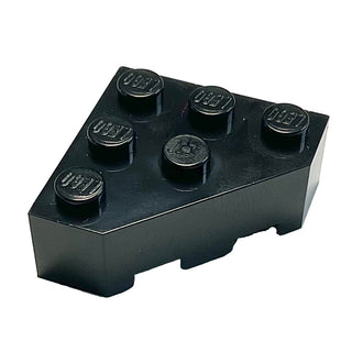 Wedge 3 x 3 Facet, Part# 30505 Part LEGO® Black