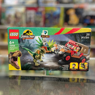 Dilophosaurus Ambush, 76958 - LEGO® Jurassic World Set Building Kit LEGO®