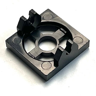 Magnet Holder Tile 2 x 2 - Short Arms, Part# 2609a Part LEGO® Black