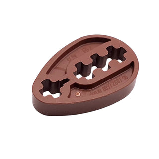 Technic Cam, Part# 6575 Part LEGO® Reddish Brown