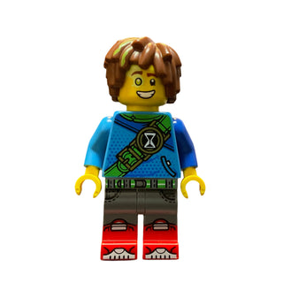 Mateo - Dark Azure Robe, Neck Bracket, drm044 Minifigure LEGO®