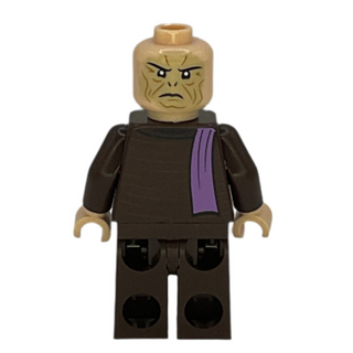 Professor Quirinus Quirrell - Dark Brown Robe, medium Lavender Turban, hp480 Minifigure LEGO®