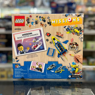 Water Police Detective Missions, 60355 - LEGO® City Set Building Kit LEGO®