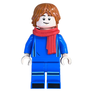 Soccer Spectator, Blue Soccer Jersey, soc160 - LEGO® Sports Minifigure