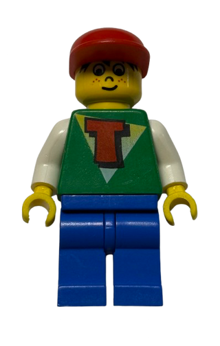 Time Cruisers - Timmy with Blue Legs and Red Cap, tim006 - LEGO® Time Cruisers & Time Twisters Minifigure