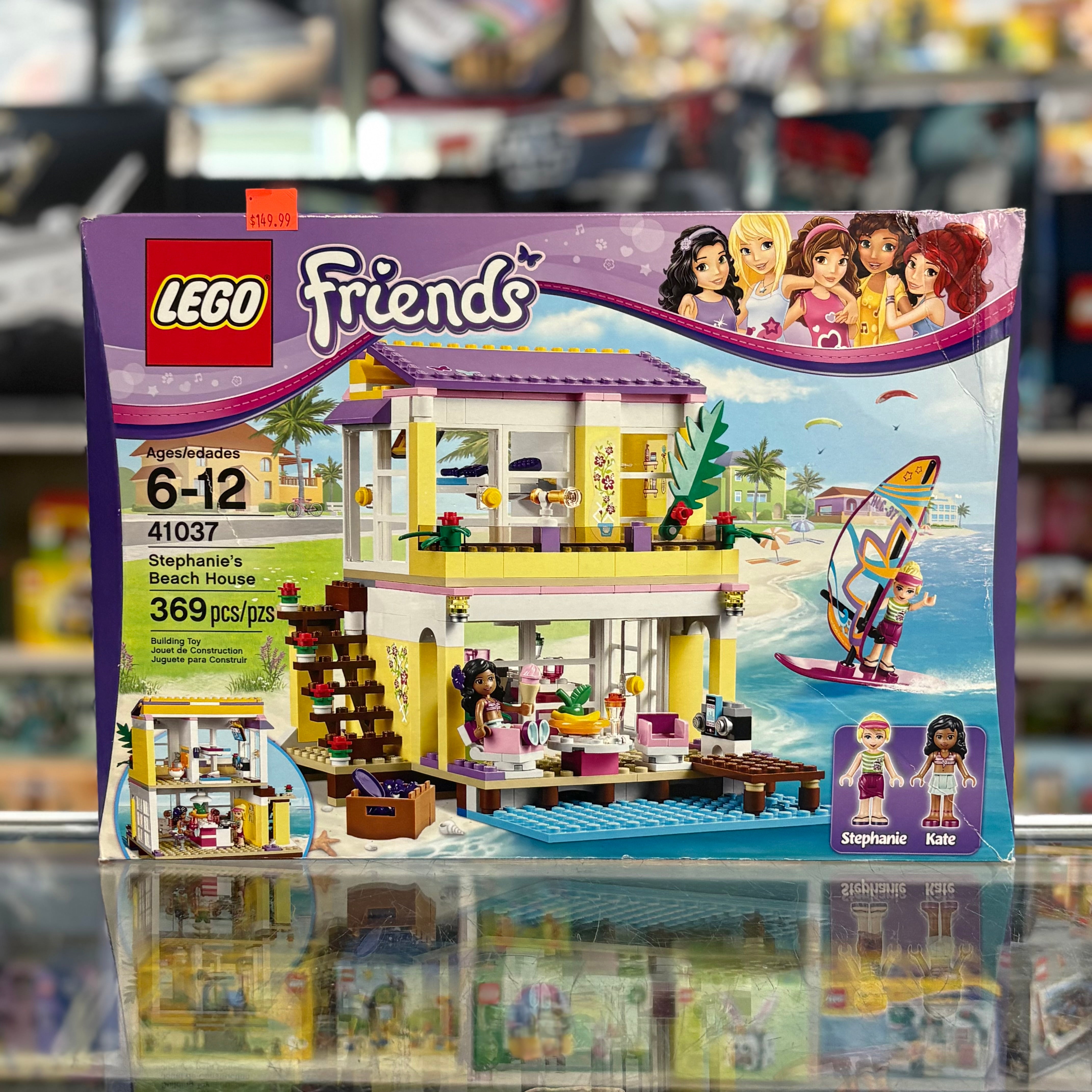 Stephanie's Beach House Lego Lego Friends 41037 Instructions