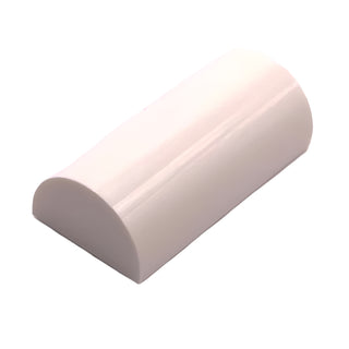 Slope, Curved 2x4 Double with Groove, Part# 6192b Part LEGO® White