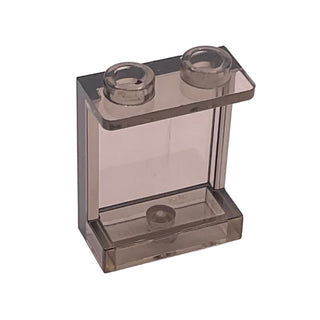 Panel 1 x 2 x 2 with Side Supports - Hollow Studs, Part# 87552 Part LEGO® Trans-Brown