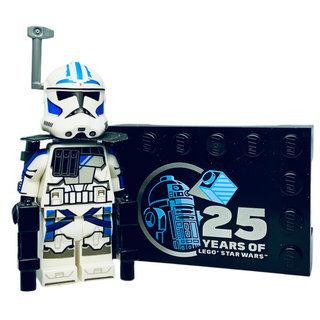 Clone ARC Trooper Fives 501st Legion (Phase 2), sw1329 Minifigure LEGO® Like New w/ Stand