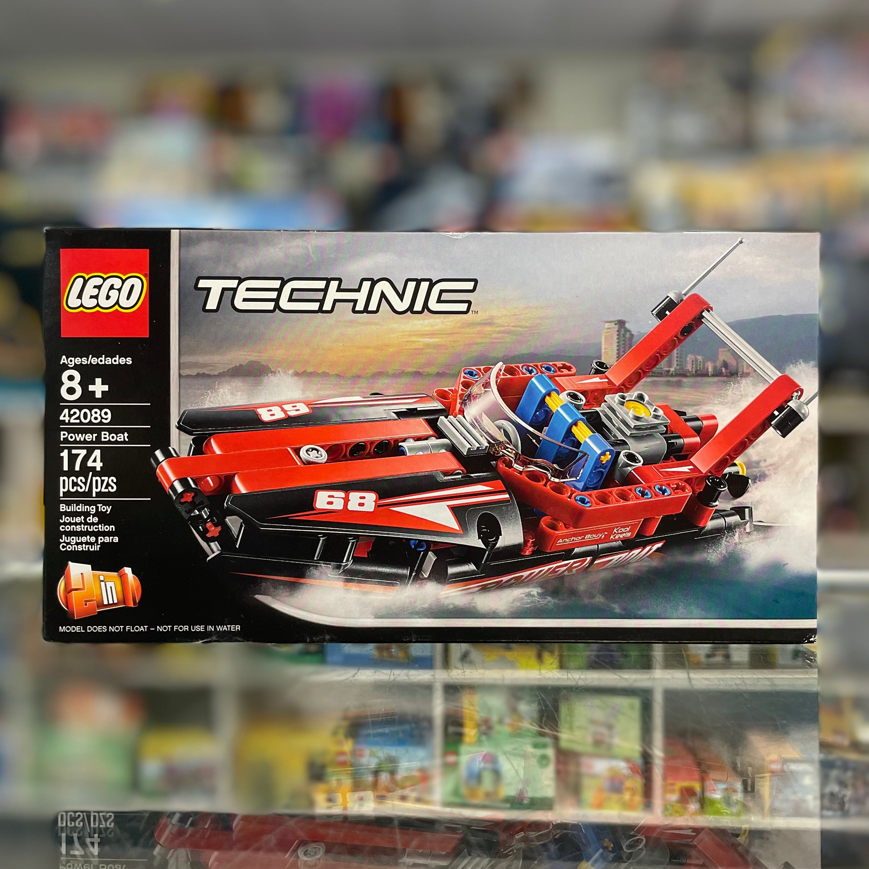 Amazon Lego Lego Technic Power Boat 42089 Building Kit LEGO