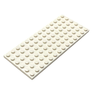 Plate 6x14, Part# 3456 Part LEGO® White
