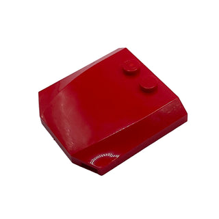 Wedge 4 x 4 x 2/3 Triple Curved, Part# 45677 Part LEGO® Red
