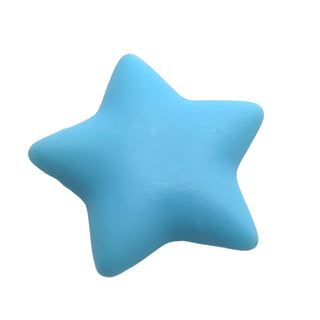 Clikits, Icon Star 2 x 2 Large with Pin, Part# 45462 Part LEGO® Sky Blue
