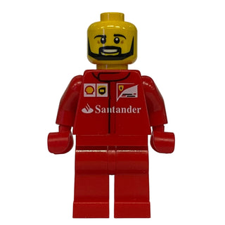 Scuderia Ferrari Team Crew Member - Beard, sc016 - LEGO® Speed Champions Minifigure LEGO®