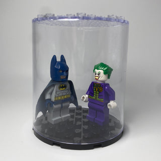 8x8 Studs, Round Minifigure Display Case