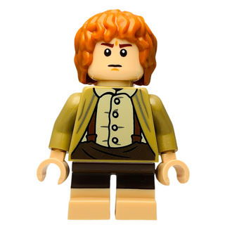 Samwise Gamgee - Dark Tan Jacket, lor132 Minifigure LEGO® Like New