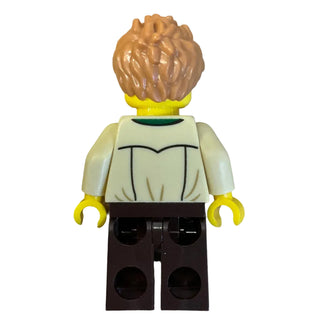 Dad, Stubble, Shirt with Dark Green Collar, idea052 - LEGO® Ideas Minifigure