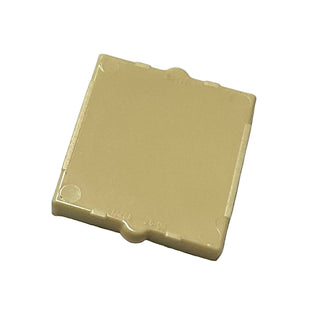 Glass for Window 1 x 2 x 2 Flat Front, Part# 60601 Part LEGO® Tan