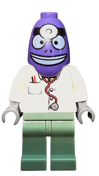 Bikini Bottom Emergency Room Doctor - Chest Pocket, bob017b
