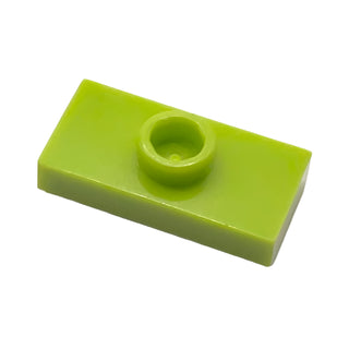 Plate, Modified 1x2 with 1 Stud with Groove (Jumper), Part# 3794b Part LEGO® Lime