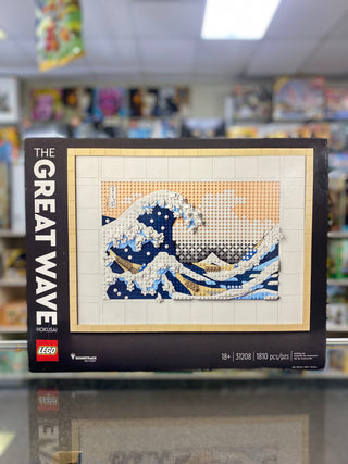 Hokusai - The Great Wave, 31208 Building Kit LEGO®