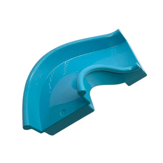Duplo Slide Curved 90 Degrees with Straight Sides, Part# 35088