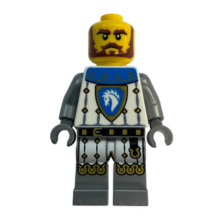Horse Knight King, cas592 - LEGO® Castle Minifigure