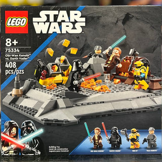 Obi-Wan Kenobi vs. Darth Vader, 75334 LEGO® Star Wars Set Building Kit LEGO®