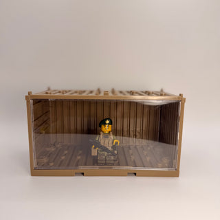 Cargo Shipping Container Display Case