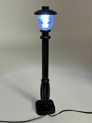 Light-Up Black Lamp Post, DIY System, Reconnectable, ACCLA Light up kit United Brick Co® White