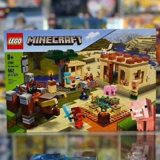 The Illager Raid, 21160 LEGO® Minecraft Set Building Kit LEGO®