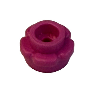 Plant Flower Edge 1x1, Part# 24866 Part LEGO® Dark Pink 1 Part