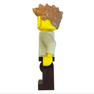 Dad, Stubble, Shirt with Dark Green Collar, idea052 - LEGO® Ideas Minifigure