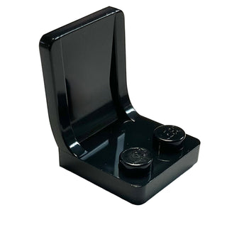 Minifigure, Utensil Seat / Chair 2 x 2, Part# 4079 Part LEGO® Black