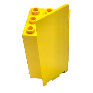 Panel 3x3x6 Corner Wall, Part# 2345 Part LEGO® Yellow Very Good