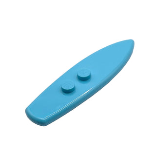 Minifigure, Utensil Surfboard Standard, Part# 90397 Part LEGO® Medium Azure