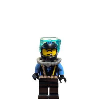 Aquaraider Diver 2, aqu016a Minifigure LEGO®
