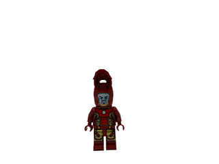 Iron Man - Mark 43 Armor, Light Nougat Head, sh0974 Minifigure LEGO®   